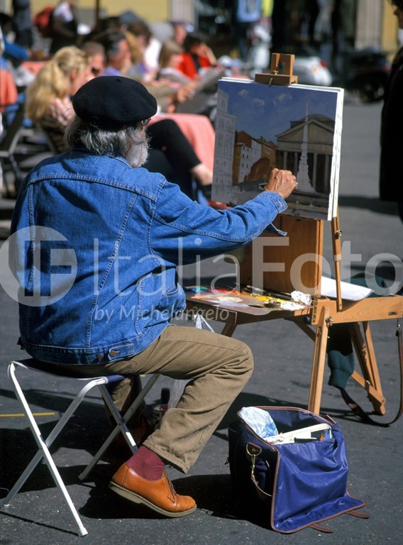 Street Painter, Rome