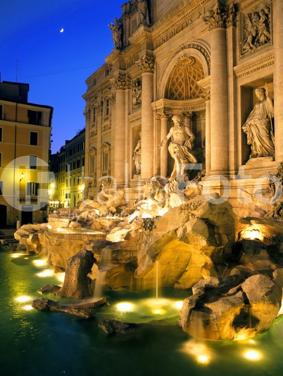 Fontana di Trevi, Rom
