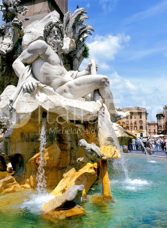 Vierströmebrunnen - Piazza Navona, Rom