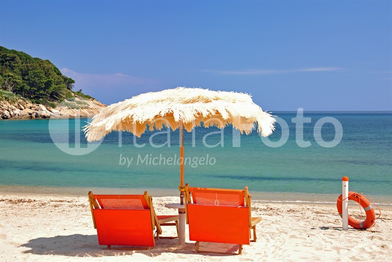 Toskana-Elba Insel-Elba Insel Strand