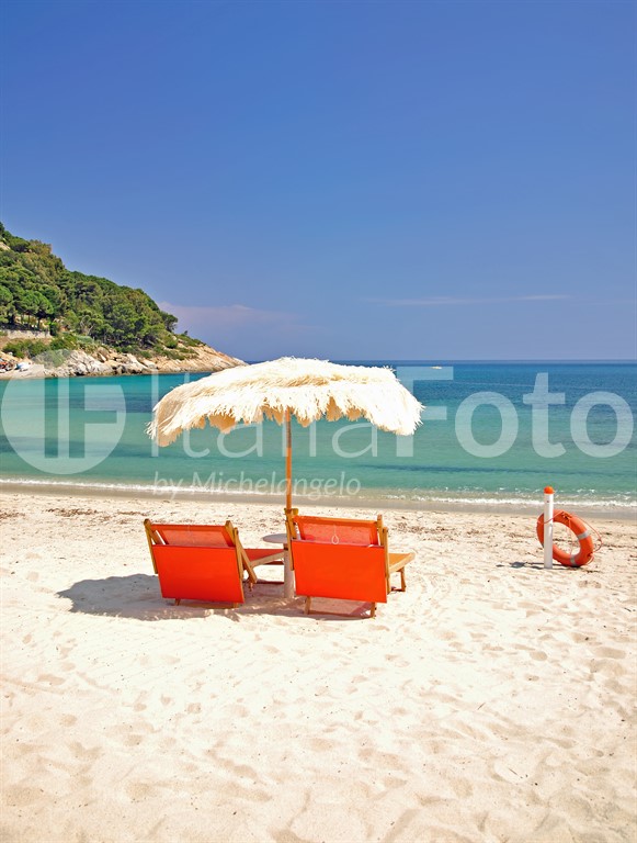 Toskana-Elba Insel-Elba Insel Strand