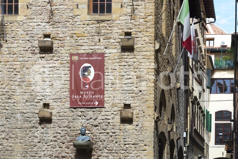Toskana-Florenz-Dantes Haus