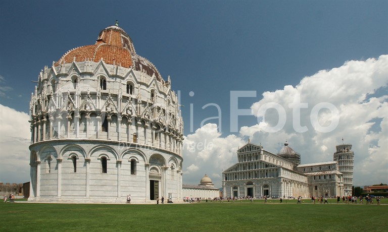 Toskana-Pisa-Baptisterium von St Giovanni