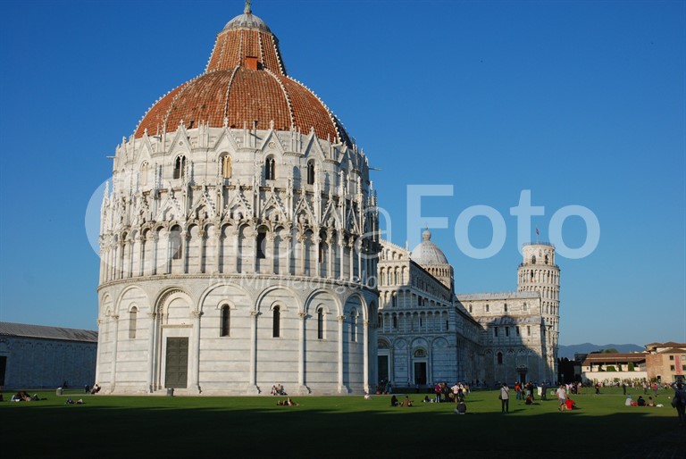 Toskana-Pisa-Baptisterium von St Giovanni