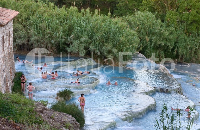 Toskana-Saturnia-Therme von Saturnia