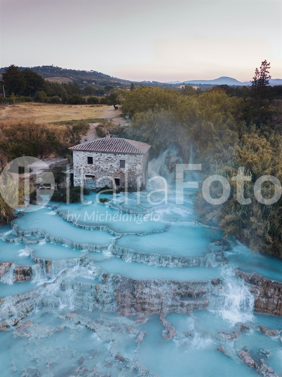 Toskana-Saturnia-Therme von Saturnia
