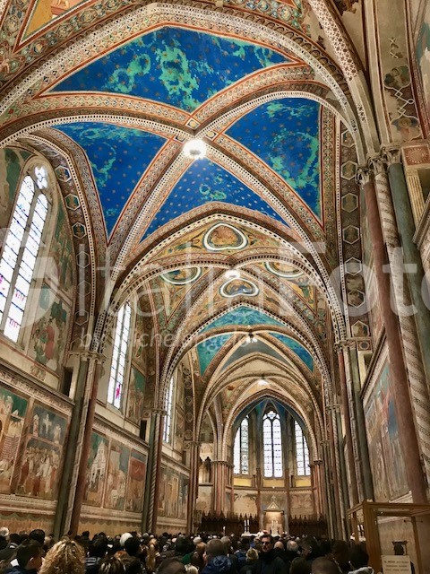 Umbrien-Assisi-Basilika von St Francesco