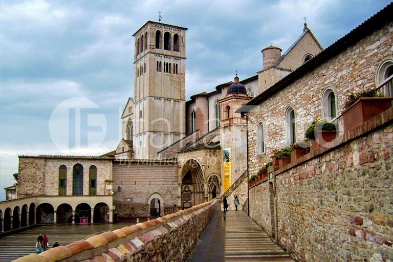 Umbrien-Assisi-Basilika von St Francesco