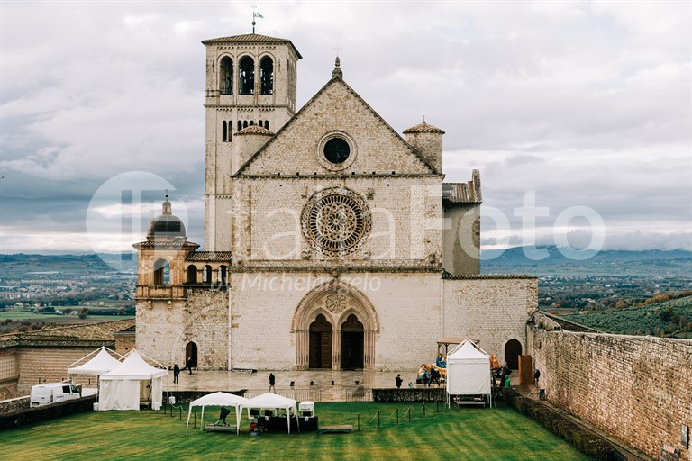 Umbrien-Assisi-Basilika von St Francesco