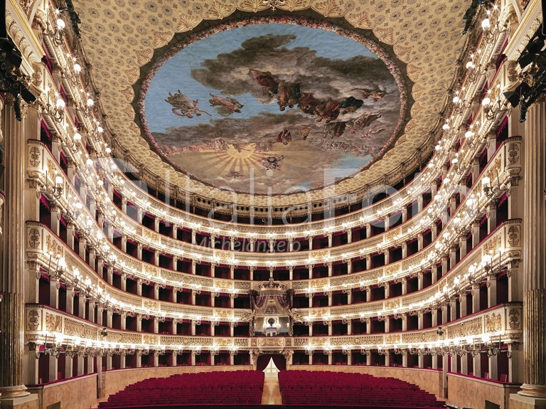 Kampanien-Neapel-Theater San Carlo