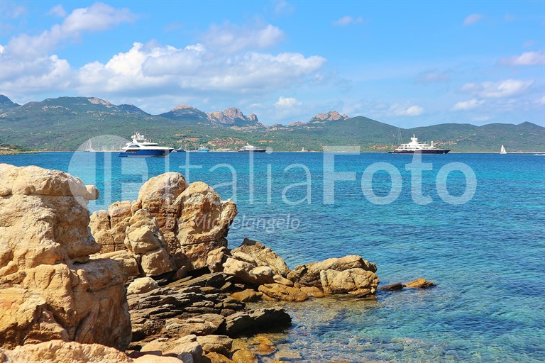 Sardinien-Smeralda küste