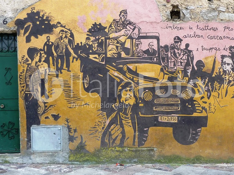 Sardinien-Orgosolo-Murales