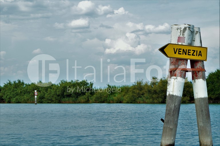 Venetien-Lagune von Venedig