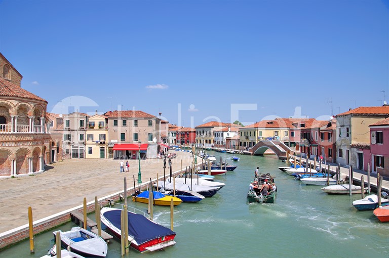 Venetien-Lagune von Venedig-Murano