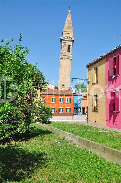 Venetien-Lagune von Venedig-Burano