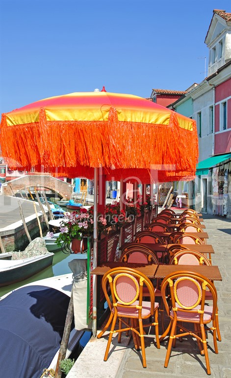 Venetien-Lagune von Venedig-Burano