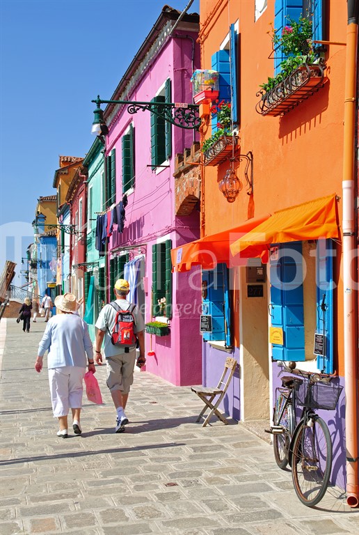 Venetien-Lagune von Venedig-Burano