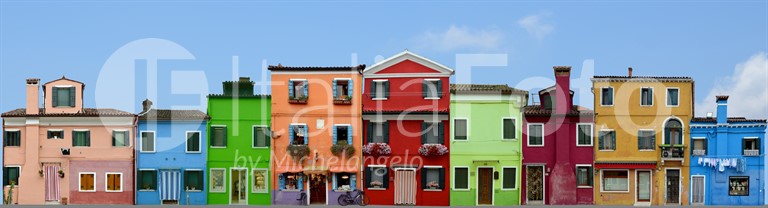 Venetien-Lagune von Venedig-Burano
