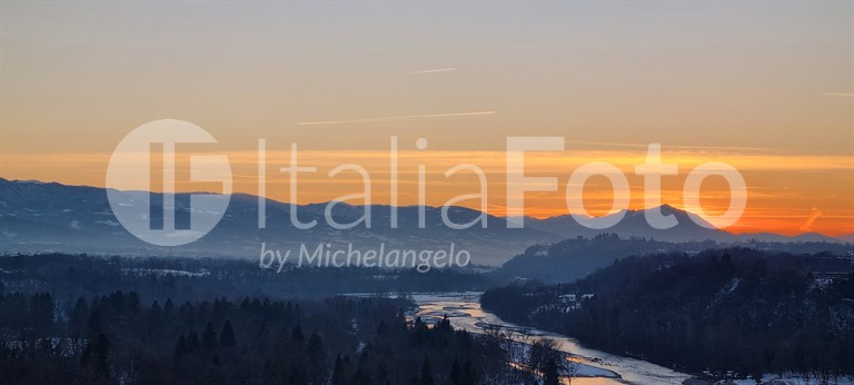 Venetien-Lagune von Venedig-Piave Fluss