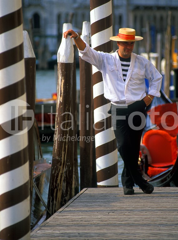 Venetien-Venedig-Gondel