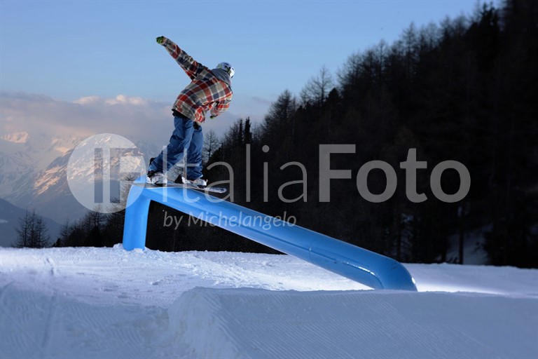 Aostatal-Pila-Skifahren