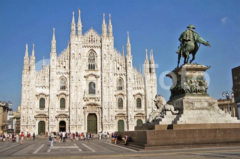 Lombardei-Mailand-Mailänder Dom