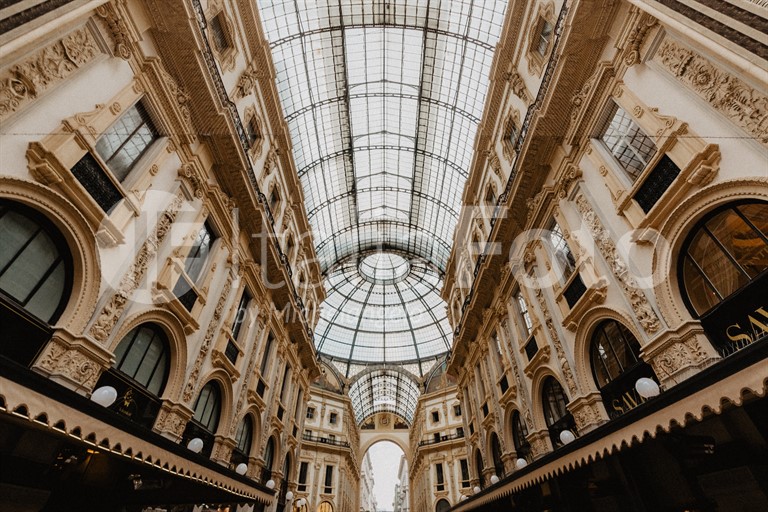 Lombardei-Mailand-Galleria Vittorio Emanuele