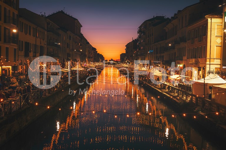 Lombardei-Mailand-Navigli